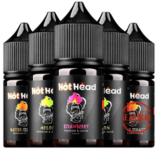 【27款口味推薦】美國原裝進口Hot Head暴脾氣電子煙煙油|30ml/38mg小煙油